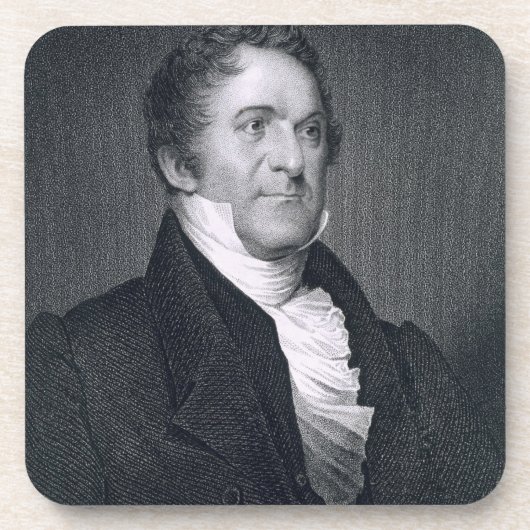 William Wirt (Stich) Untersetzer (Vorderseite)