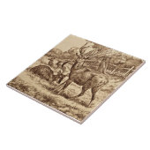 William Wise Animal Series Deer Tile Repro 1879 Fliese (Seite)