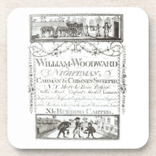 William Woodward, Nightman, Carman und Kamin Swe Getränkeuntersetzer