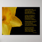 William Wordsworth Daffodils Poster (Vorne)