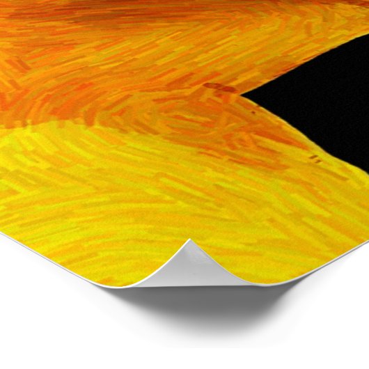 William Wordsworth Impressionist Daffodils Poster (Ecke)