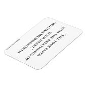 William Wordsworth Quote Magnet (Linke Seite)
