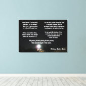 William Yeats Poesie, Leinwand "THE BROWN PENNY" (Insitu (Holzboden))