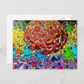 Williamburg Graffiti Art Postcard Postkarte (Vorne/Hinten)