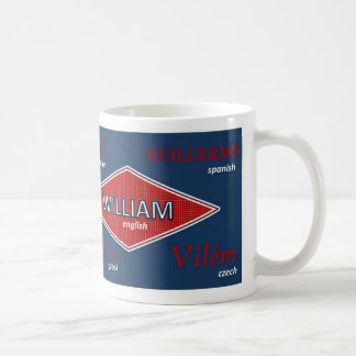 Williaminternationale NamensTasse Kaffeetasse