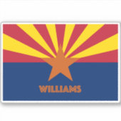 Williams Arizona Aufkleber (Vorderseite)