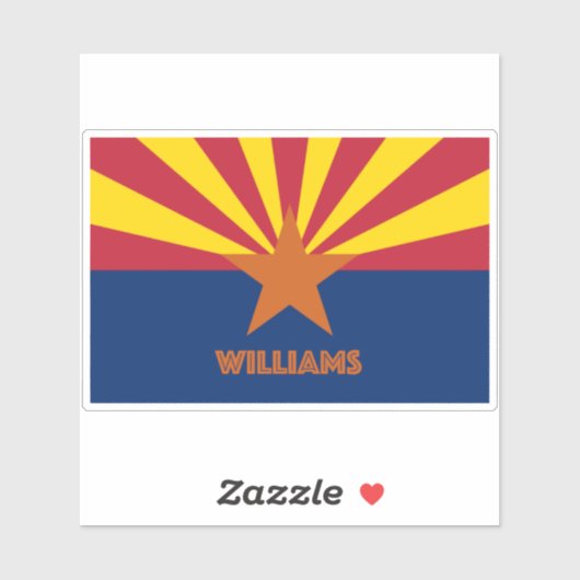 Williams Arizona Aufkleber (Blatt)