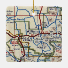 Williams Arizona Christmas Keramikornament
