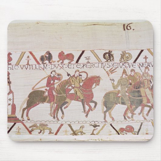 Williams Armee, die zu Mont Saint-Michel geht Mousepad (Vorne)