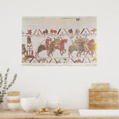 William's Armee geht nach Mont Saint-Michel Poster (Küche)