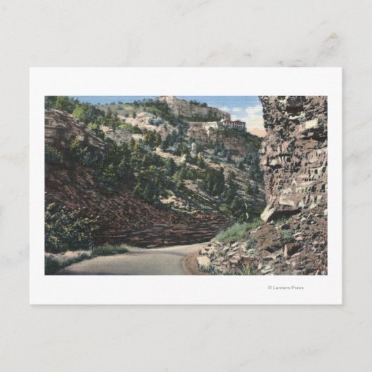 Williams Canyon, Colorado Postkarte (Vorderseite)