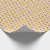 Williams College Ephs Purple Cows Geschenkpapier (Ecke)