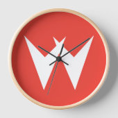 Williams Electronics Clock - White Uhr (Vorderseite)