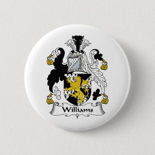 Williams-Familienwappen Button