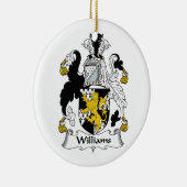 Williams-Familienwappen Keramik Ornament (Rechts)