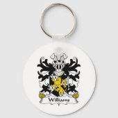 Williams Familienwappen Schlüsselanhänger (Vorderseite)