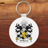 Williams Familienwappen Schlüsselanhänger (Vorderseite)