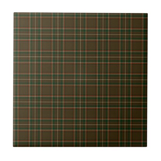Williams Family Kariert Tartan Pattern Fliese (Vorderseite)