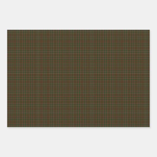 Williams Family Kariert Tartan Pattern Geschenkpapier Set (Vorderseite 2)