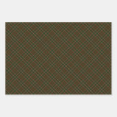 Williams Family Kariert Tartan Pattern Geschenkpapier Set (Vorderseite)