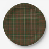Williams Family Kariert Tartan Pattern Pappteller (Vorderseite)