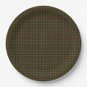 Williams Family Kariert Tartan Pattern Pappteller