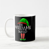 Williams Family Name Squad Matching Group Elf Chri Kaffeetasse (Links)