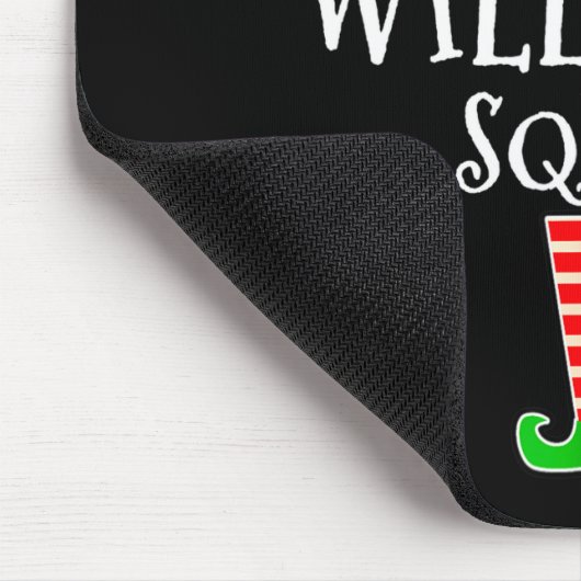 Williams Family Name Squad Matching Group Elf Chri Mousepad (Ecke)