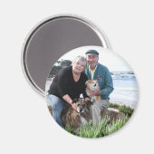 Williams Foxy und Corky Foto 3 Magnet (Vorderseite/Rückseite)