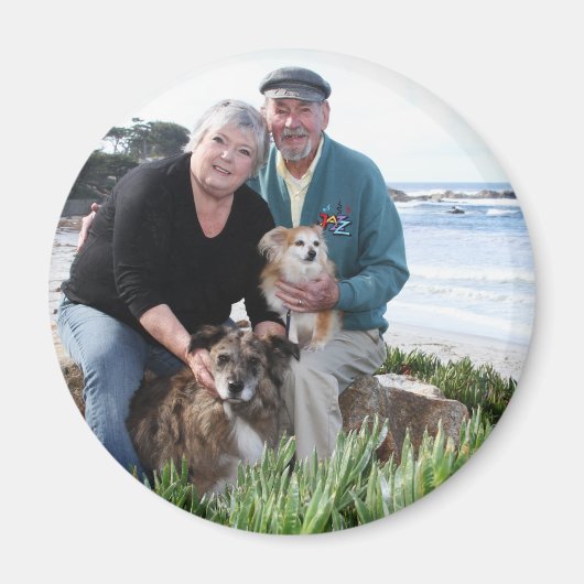 Williams Foxy und Corky Foto 3 Magnet (Vorne)