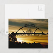 Williams Gateway Postkarte (Vorne/Hinten)