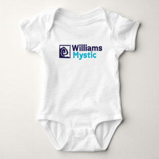Williams-Mystic Logo Baby Bodysuit Baby Strampler