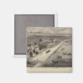 Williams Ranch, Goodrich-Steinbruch Magnet (Vorderseite/Rückseite)