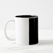 Williams/Sears Tower, schwarzer Hintergrund Zweifarbige Tasse (Links)