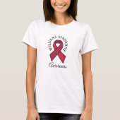 Williams Syndrome Awareness Ribbon Shirt (Vorderseite)