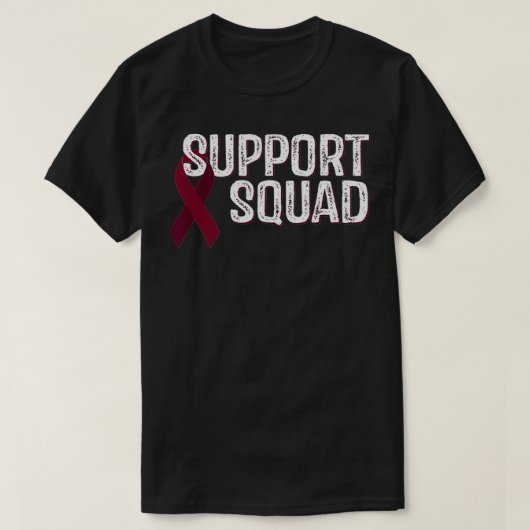 Williams Syndrome Awareness Support Squad T-Shirt (Design vorne)