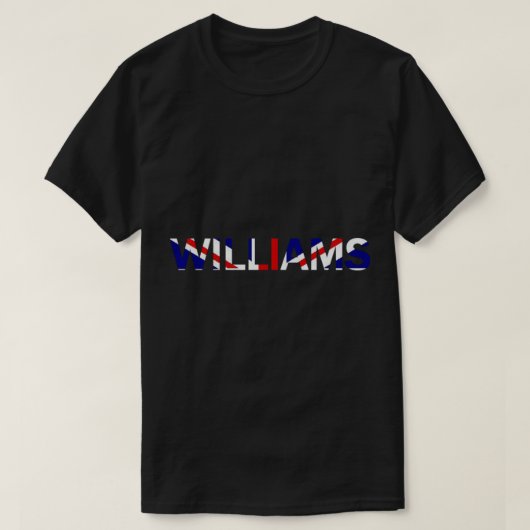 Williams T-Shirt (Design vorne)