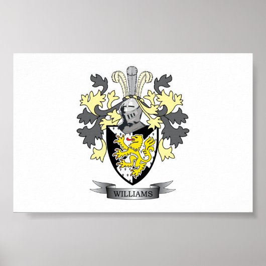Williams-Wappen Poster (Vorne)
