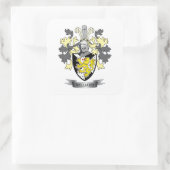 Williams-Wappen Quadratischer Aufkleber (Tasche)