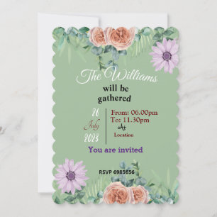 Williams Wiedersehen Einladung