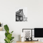 Williamsburg Bridge, 1902. Vintages Foto Poster (Heimbüro)