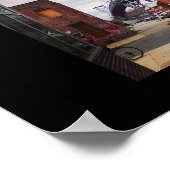 Williamsburg Bridge Brooklyn, NY Poster (Ecke)