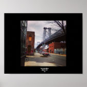Williamsburg Bridge Brooklyn, NY Poster (Vorne)