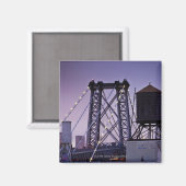 Williamsburg Bridge Magnet (Vorderseite/Rückseite)