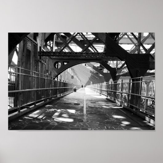 Williamsburg Bridge, New York Poster (Vorne)