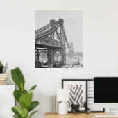 Williamsburg Bridge Poster (Heimbüro)