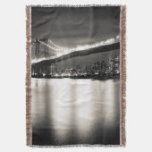 Williamsburg-Brücke in New York City nachts Decke (Vorderseite Vertikal)