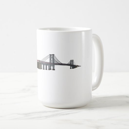 Williamsburg-Brücke: Modell 3D: Kaffeetasse (VorderseiteRechts)