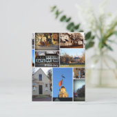 Williamsburg-Collage Postkarte (Stehend Vorderseite)
