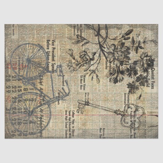 Williamsburg Decoupage | Gewebepapier Seidenpapier (Vorderseite)